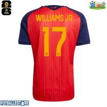 Spania Nico Williams #17 Hjemmedrakt VM 2026 Kortermet